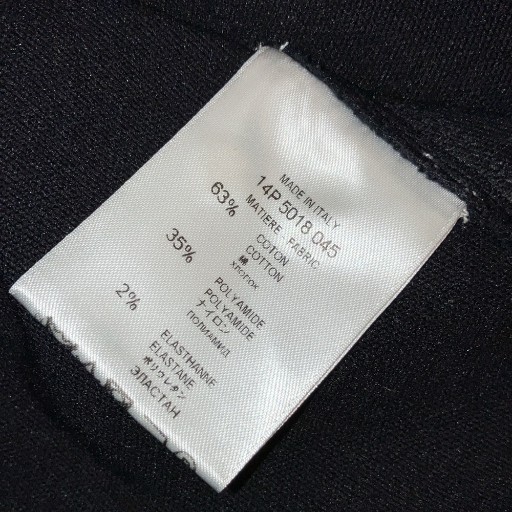 Givenchy Slim Fit Tailored Zippered Pant Black Size FR 44/ US 12 - Picture 11 of 11